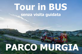 D - BUS panoramico per il PARCO MURGIA, senza visita guidata