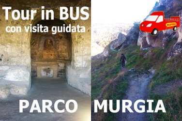 E - BUS per il PARCO MURGIA con visita guidata a piedi, in gruppo (max  20  persone) - ITA